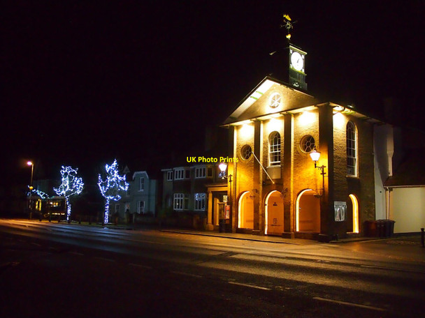 Photo 6"x4" Stockbridge Town Hall Stockbridge\/SU3535 c2021