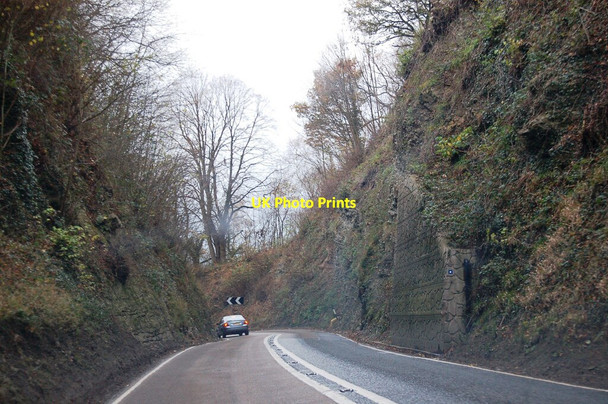 Photo 6"x4" Going down Harley Hill Much Wenlock c2007