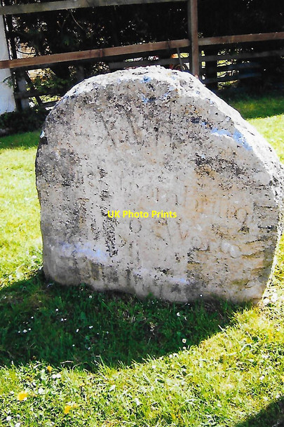 Photo 6"x4" Old Milestone, Station Road, St George's St Georges\/ST3762 c2009