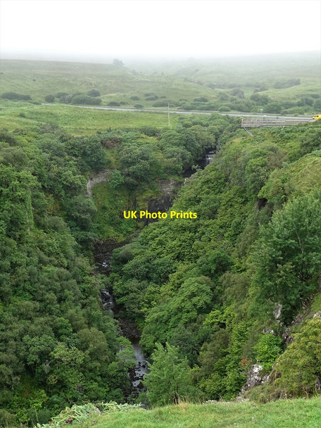 Photo 6"x4" Lealt river gorge Lealt\/NG5060 c2021