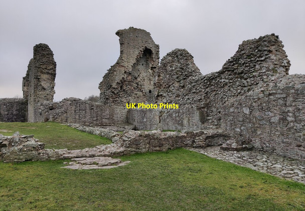 Photo 6"x4" The kitchen at Montgomery Castle Montgomery c2021