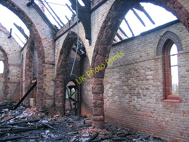 Photo 6"x4" The destruction of St Matthew\u00e2\u0080\u0099s Saltney Ferry #8 - The side aisle Saltney c2008