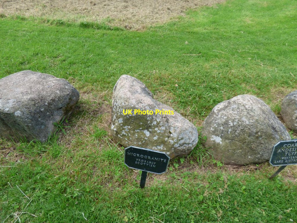 Photo 6"x4" Glacial erratic boulders Wightwick Manor c2017 P2
