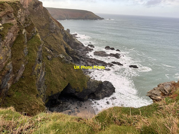 Photo 6"x4" Hells Mouth Nancemellin c2021