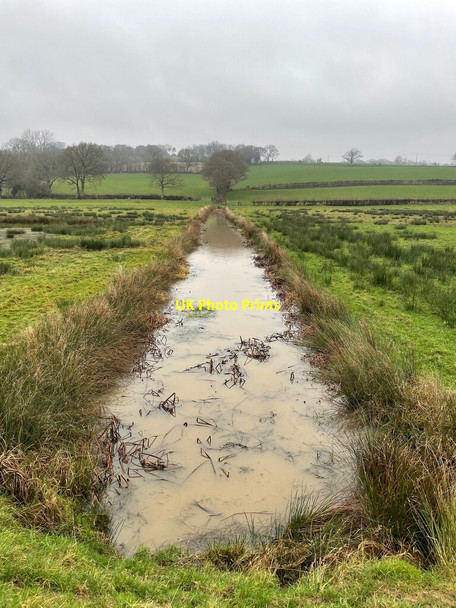 Photo 6"x4" Drainage channel, Brede Levels Brede c2021