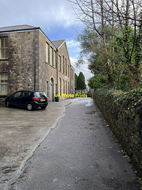 Photo 6"x4" Middle Alley Camborne c2021