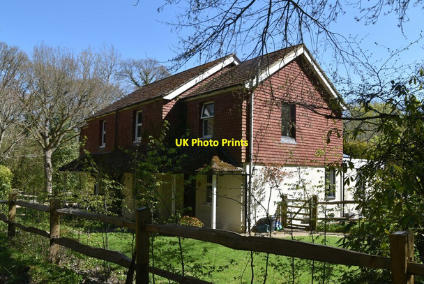 Photo 6"x4" Tile Barn Cottages Blindley Heath c2021