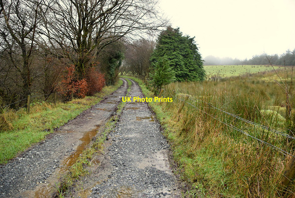 Photo 6"x4" Rough road surface, Tattykeel (Rodgers) Omagh c2021
