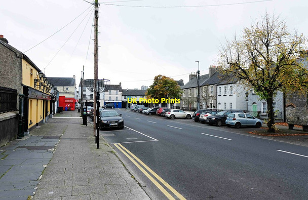 Photo 6"x4" Woodstock Street, looking south-southeast, Athy, Co. Kildare Athy c2021