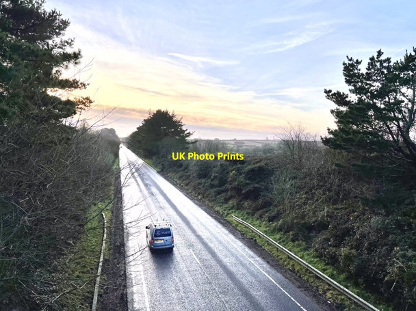 Photo 6"x4" A 390 Trunk Road Sticker c2021