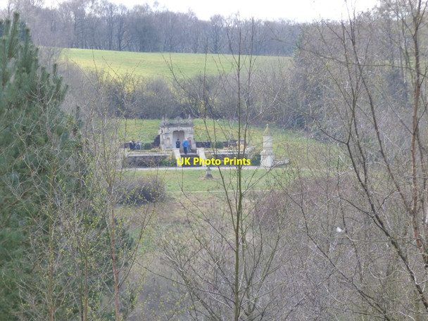 Photo 6"x4" Distant view of one of the follies at Consall Consall c2017