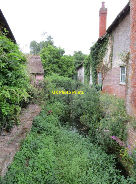 Photo 6"x4" The River Brett at Kersey Hadleigh\/TM0242 c2021