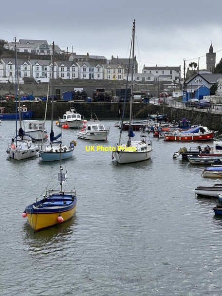 Photo 6"x4" Inner Harbour Porthleven c2021