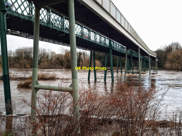 Photo 6"x4" Ovingham Bridge Prudhoe c2021