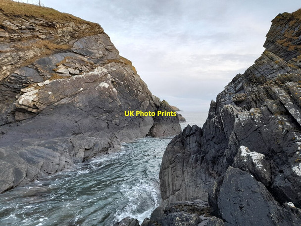 Photo 6"x4" Rocks at Shelligoe Lybster\/ND2435 c2021