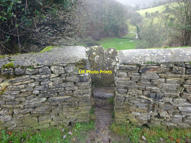 Photo 6"x4" Stone Stile, Minchinhampton Ball's Green c2021