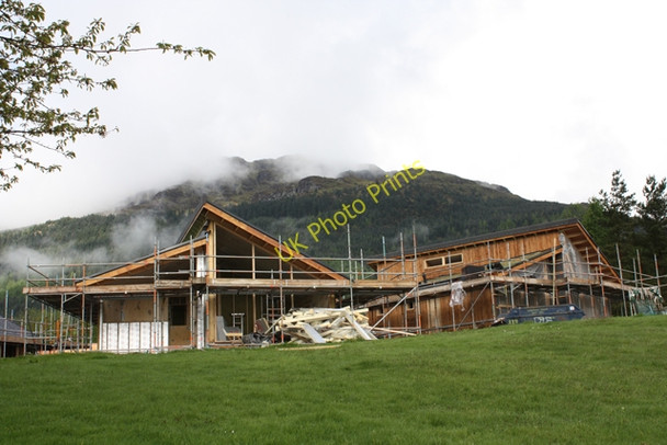 Photo 6"x4" Building site at Ardgartan Camp Site Ardgartan c2009