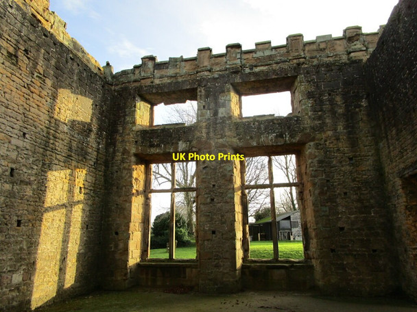 Photo 6"x4" The south end of the Terrace Range, Bolsover Castle Bolsover c2022