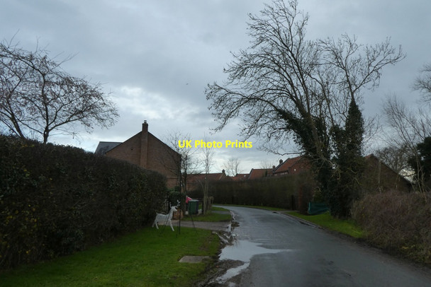 Photo 6"x4" Christmas decorations on Long Lane West End\/SE5835 c2022