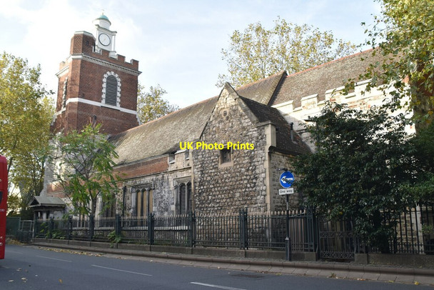 Photo 6"x4" Church of St Mary Bow\/TQ3682 c2021 P2