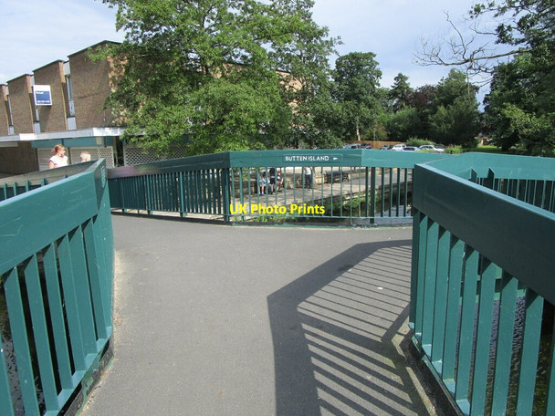 Photo 6"x4" Triangular bridge, Thetford Thetford\/TL8783 c2021