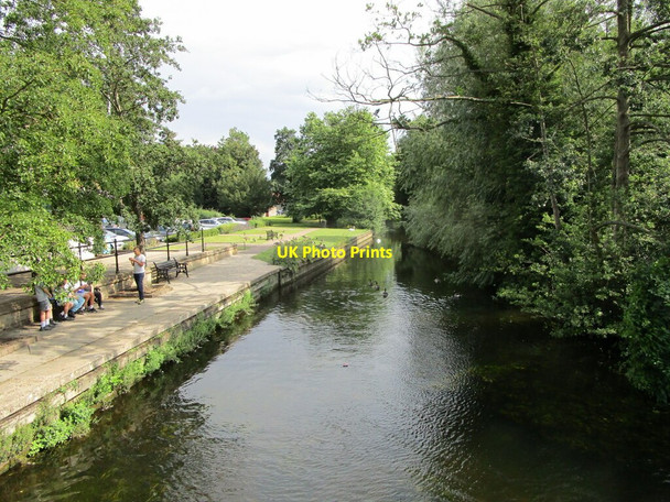 Photo 6"x4" River Thet, Thetford Thetford\/TL8783 c2021