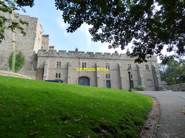 Photo 6"x4" Building at the top of the slope up to Chirk Castle Bronygarth c2016