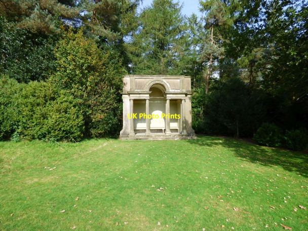 Photo 6"x4" Folly in the garden at Chirk Castle Bronygarth c2016