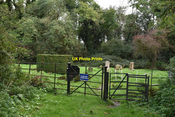 Photo 6"x4" Caldragh Cemetery Pettigoe c2021