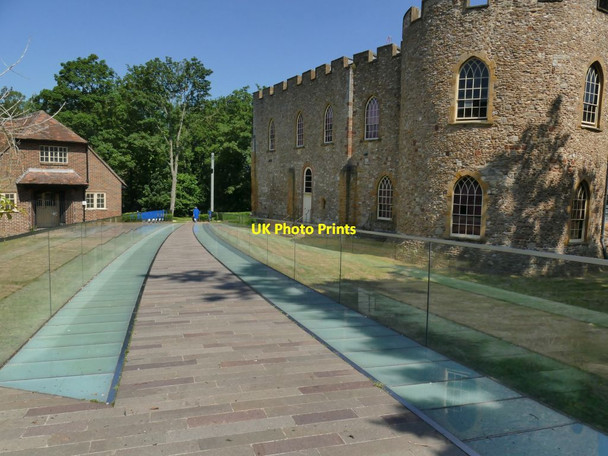 Photo 6"x4" Ramp to the west of Taunton Castle Taunton\/ST2324 c2021