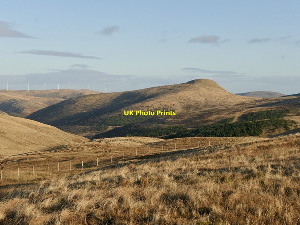 Photo 6"x4" View towards Ben Shee Middle Hill\/NN9202 c2022