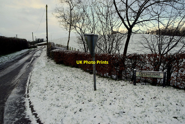 Photo 6"x4" Snow along Cappagh Road Mountjoy\/H4277 c2022