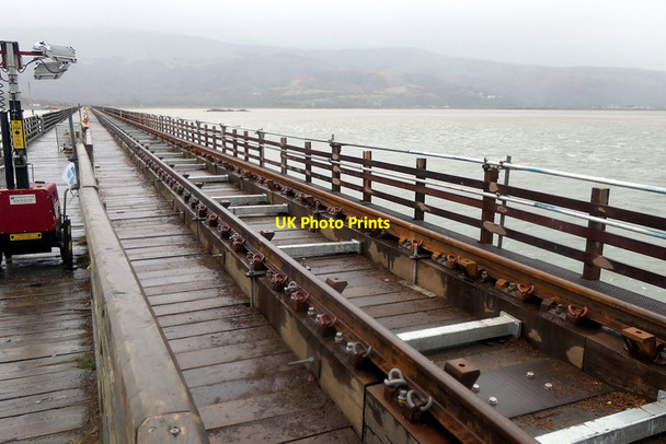 Photo 6"x4" Refurbishment of Barmouth Bridge Barmouth\/Abermaw c2022