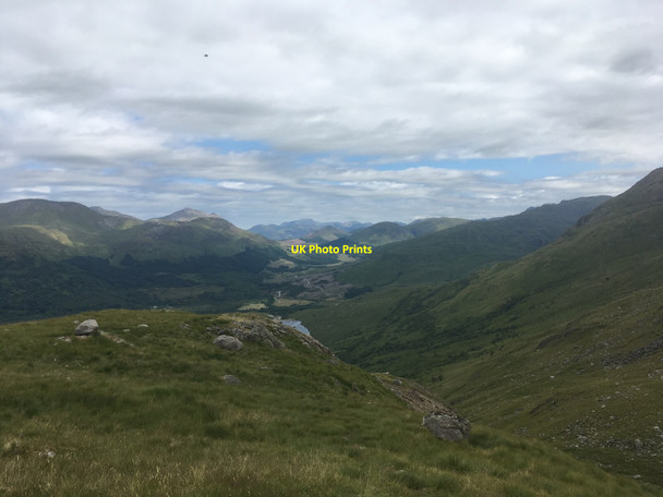 Photo 6"x4" Glen Creran from the 488m spot height Fasnacloich c2018