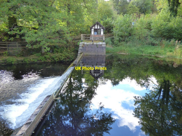 Photo 6"x4" The Weir on the River Vyrnwy Llanwddyn c2016