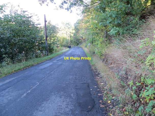Photo 6"x4" Road (B7009) leaving the confines of Ettrickbridge Brockhill\/NT3924 c2021