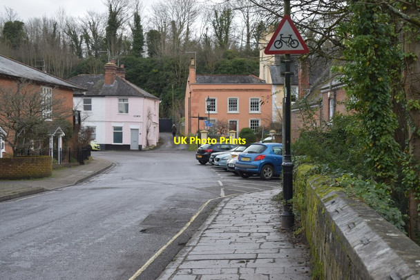 Photo 6"x4" View from the bridge in College Walk Winchester c2022