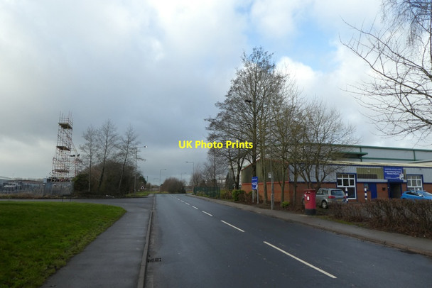 Photo 6"x4" Post box on Aviation Road Sherburn in Elmet c2022