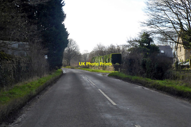 Photo 6"x4" Bisley Road towards Stroud Nashend c2022