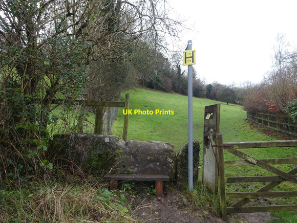 Photo 6"x4" Stone Stile, Horsley Nailsworth c2022