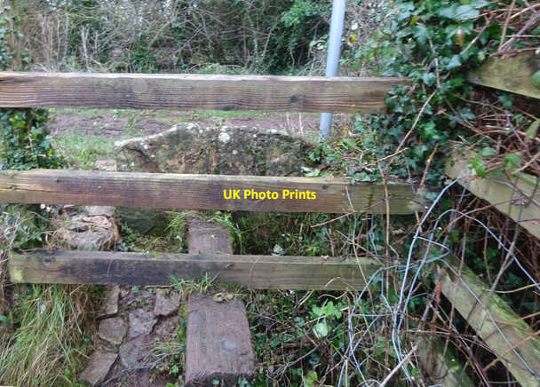 Photo 6"x4" Stone Stile, Horsley Nailsworth c2022