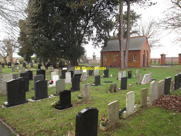 Photo 6"x4" Withernsea Cemetery Withernsea c2022