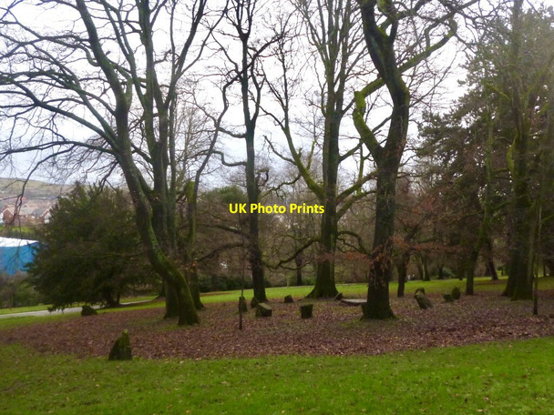Photo 6"x4" Gorsedd stone circle, Belle Vue Park Newport\/Casnewydd c2022
