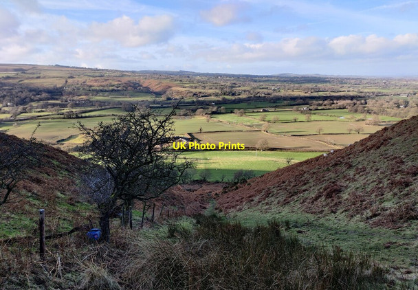 Photo 6"x4" Muddy path descending Little Caradoc All Stretton c2022