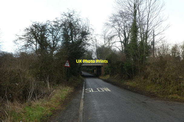 Photo 6"x4" Rail bridge in Burton Salmon Burton Salmon c2022