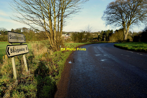 Photo 6"x4" Altamuskin Road, Cloghfin Sixmilecross c2022
