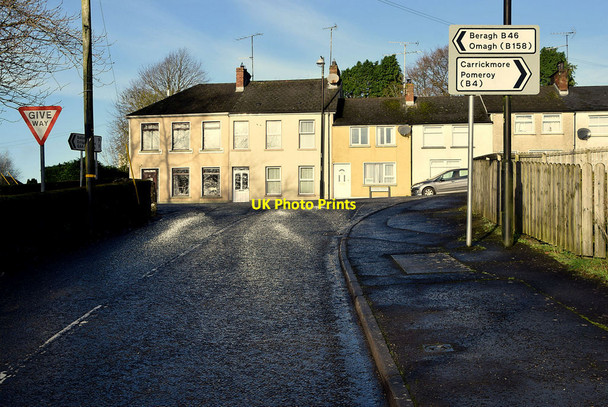 Photo 6"x4" Reflections on Altamuskin Road Sixmilecross c2022