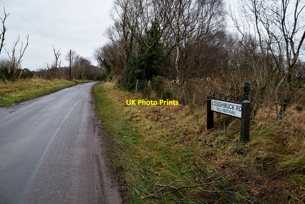 Photo 6"x4" Loughmuck Road, Killymoonan Fintona c2022