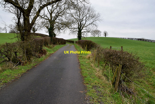 Photo 6"x4" Minor road, Kiltamnagh Fintona c2022