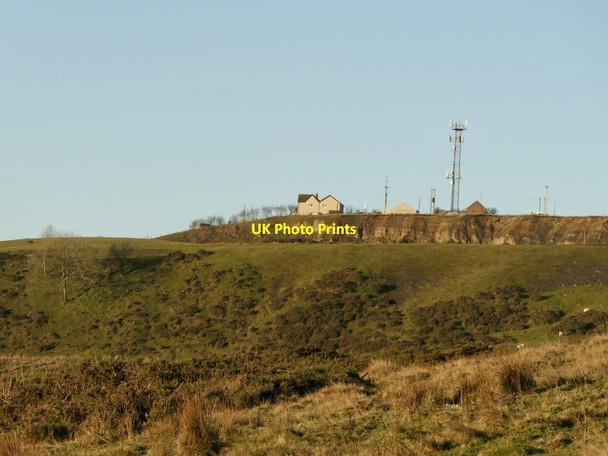 Photo 6"x4" Landscaped dolerite quarry, Clee Hill Cleehill c2022